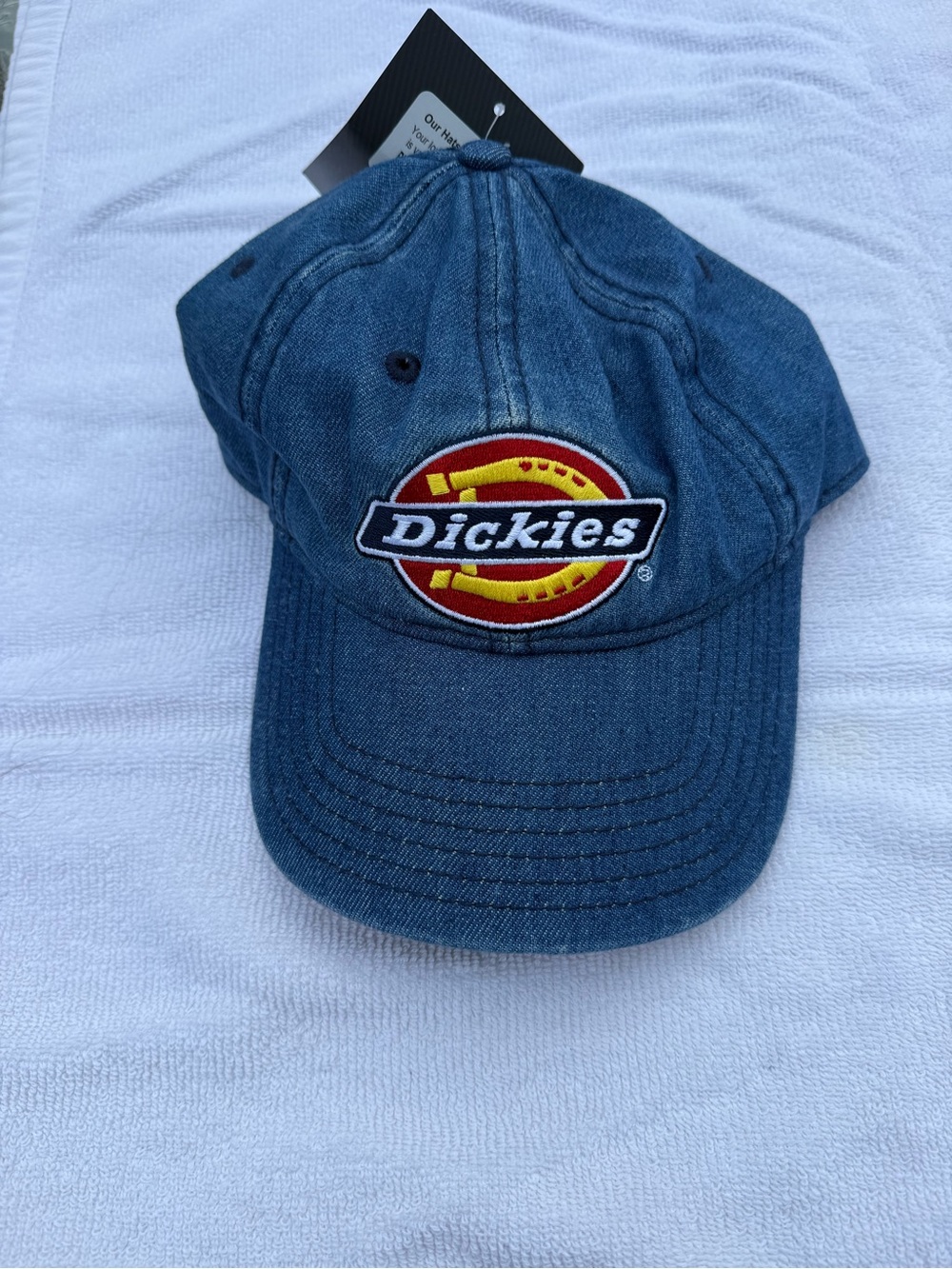 Dickies unisex Blue Denim Baseball Cap
